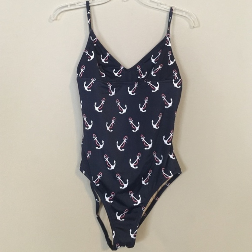Anchor Print Swimsuit